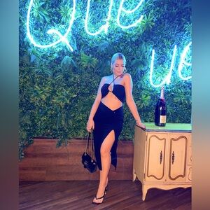 Miss Lola Two Piece Skirt Set